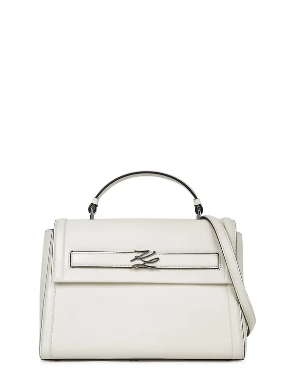 Karl Lagerfeld Karl Lagerfeld Ročna torbica 'Autograph'  off-bela