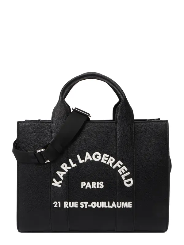 Karl Lagerfeld Karl Lagerfeld Ročna torbica  črna / bela