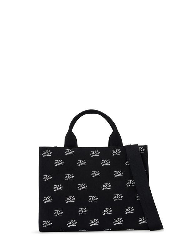 Karl Lagerfeld Karl Lagerfeld Ročna torbica  črna / bela