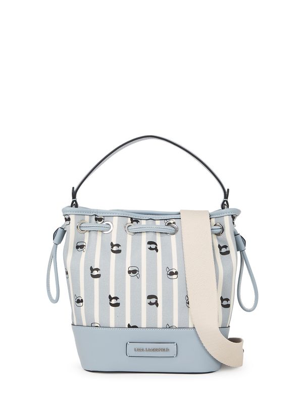 Karl Lagerfeld Karl Lagerfeld Ročna torbica  golobje modra / črna / off-bela