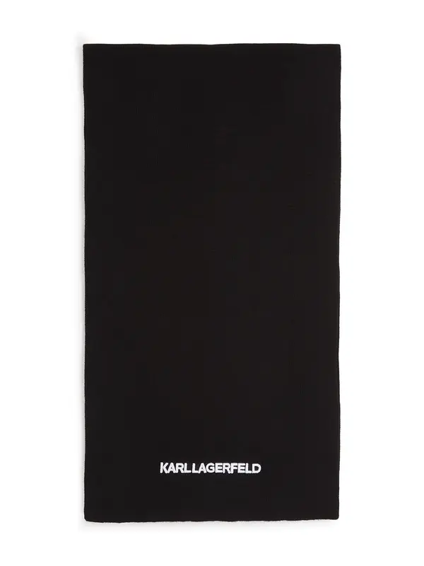 Karl Lagerfeld Karl Lagerfeld Šal  črna / bela