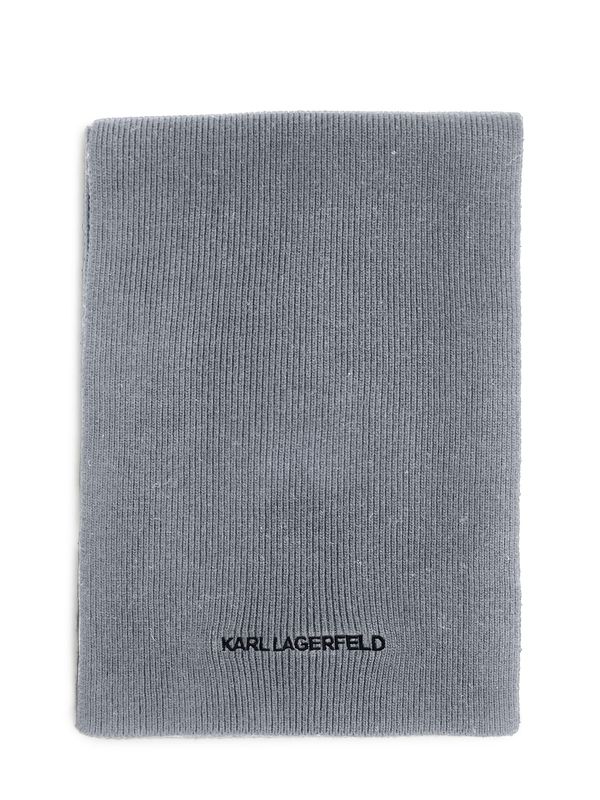 Karl Lagerfeld Karl Lagerfeld Šal  siva / črna