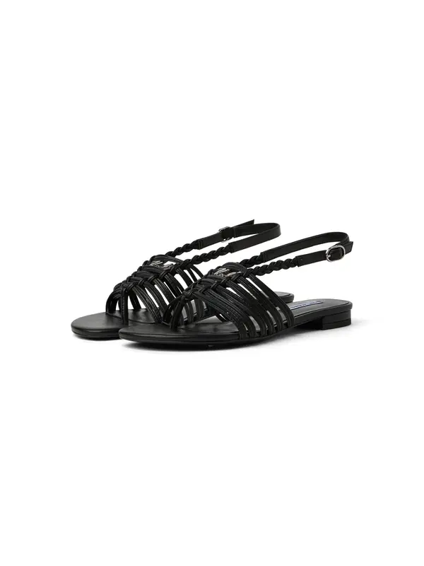 Karl Lagerfeld Karl Lagerfeld Sandali s paščki ' ALISSO II SLINGBACKS '  črna