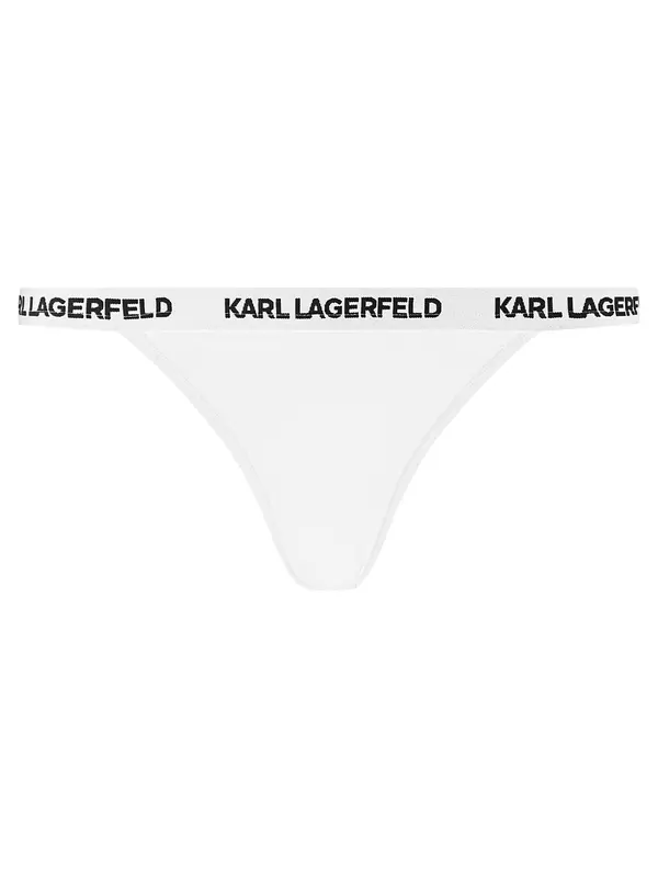 Karl Lagerfeld Karl Lagerfeld Spodnje hlačke  črna / bela