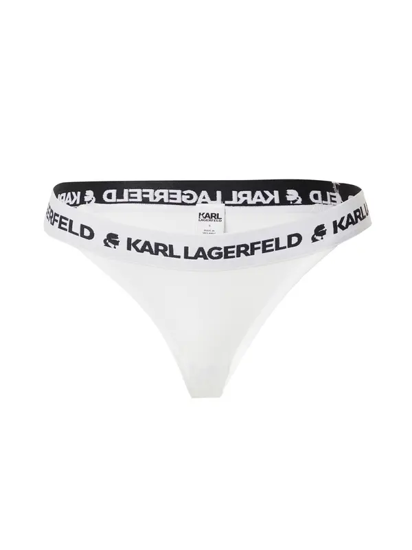 Karl Lagerfeld Karl Lagerfeld Spodnje hlačke  črna / bela