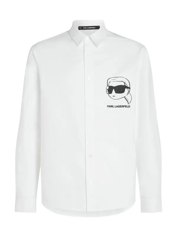 Karl Lagerfeld Karl Lagerfeld Srajca  črna / bela