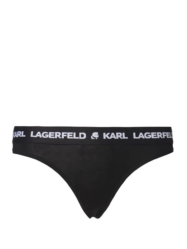 Karl Lagerfeld Karl Lagerfeld Tangice  črna / bela