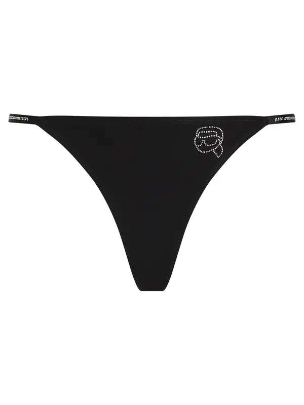 Karl Lagerfeld Karl Lagerfeld Tangice 'Ikon'  črna / transparentna
