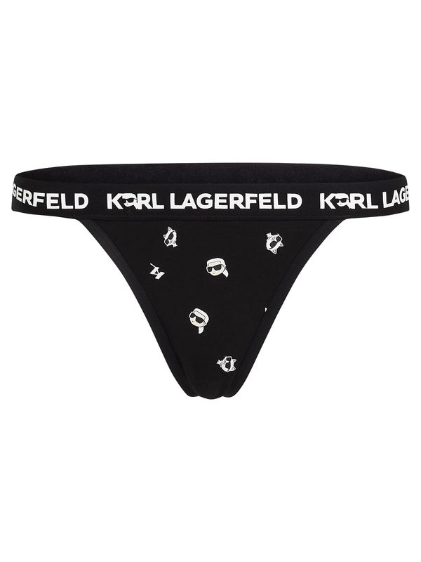 Karl Lagerfeld Karl Lagerfeld Tangice 'Ikonik'  črna / bela