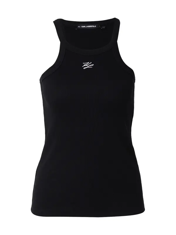 Karl Lagerfeld Karl Lagerfeld Top  črna / bela