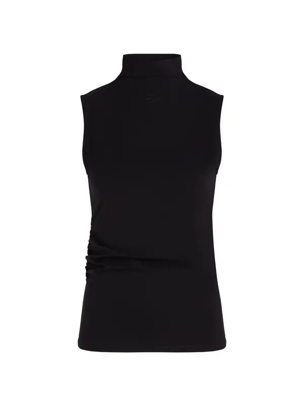 Karl Lagerfeld Karl Lagerfeld Top  črna