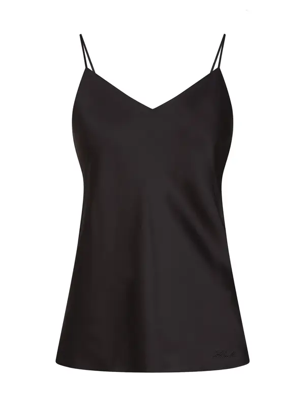 Karl Lagerfeld Karl Lagerfeld Top  črna