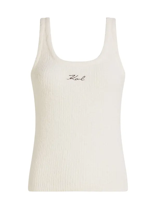 Karl Lagerfeld Karl Lagerfeld Top  kremna / črna
