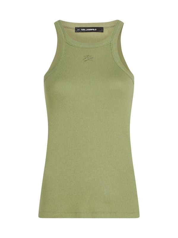 Karl Lagerfeld Karl Lagerfeld Top  svetlo zelena