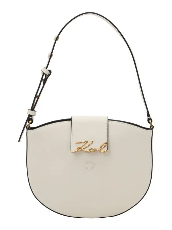 Karl Lagerfeld Karl Lagerfeld Torba za čez ramo  bela