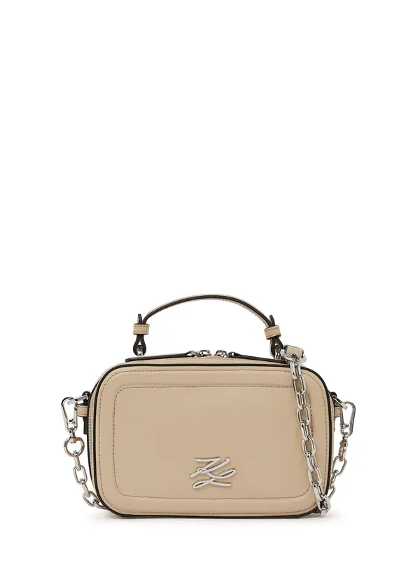 Karl Lagerfeld Karl Lagerfeld Torba za čez ramo  bež