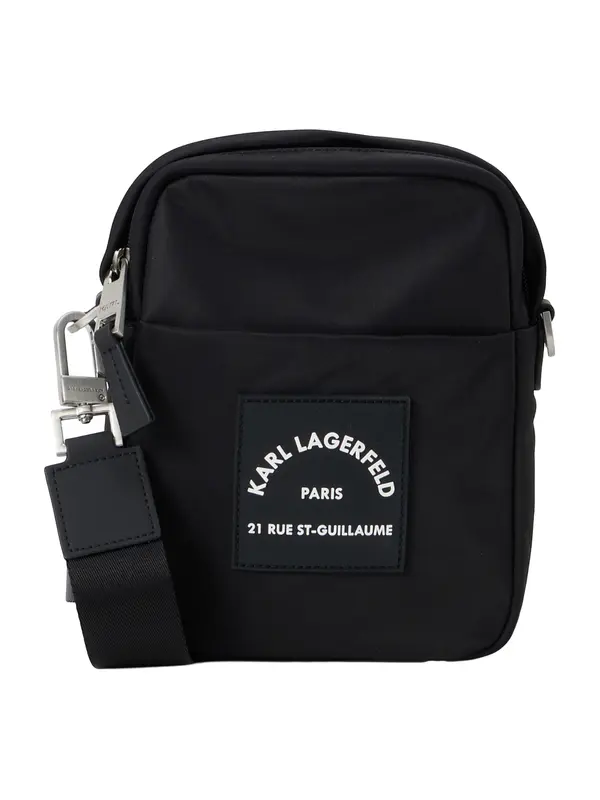 Karl Lagerfeld Karl Lagerfeld Torba za čez ramo  črna / bela