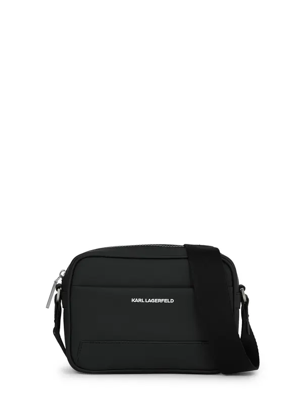 Karl Lagerfeld Karl Lagerfeld Torba za čez ramo  črna / naravno bela