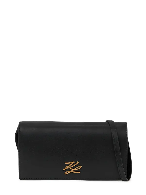 Karl Lagerfeld Karl Lagerfeld Torba za čez ramo  črna