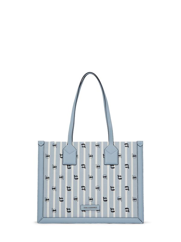 Karl Lagerfeld Karl Lagerfeld Torba za čez ramo  golobje modra / črna / bela