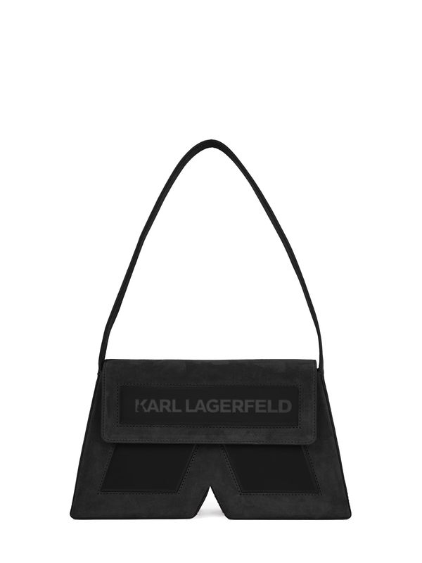 Karl Lagerfeld Karl Lagerfeld Torba za čez ramo 'IKON'  črna