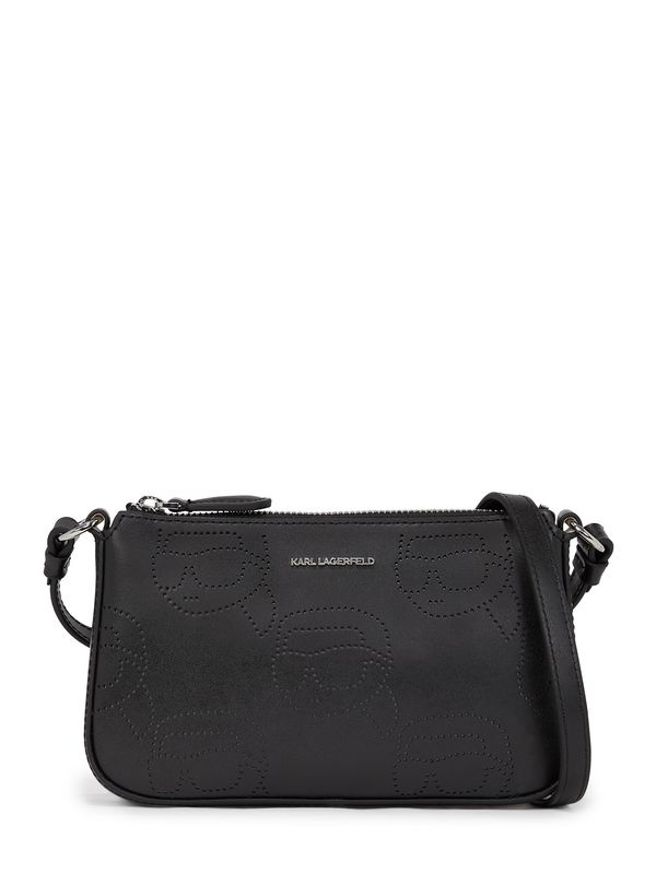 Karl Lagerfeld Karl Lagerfeld Torba za čez ramo 'IKON'  črna