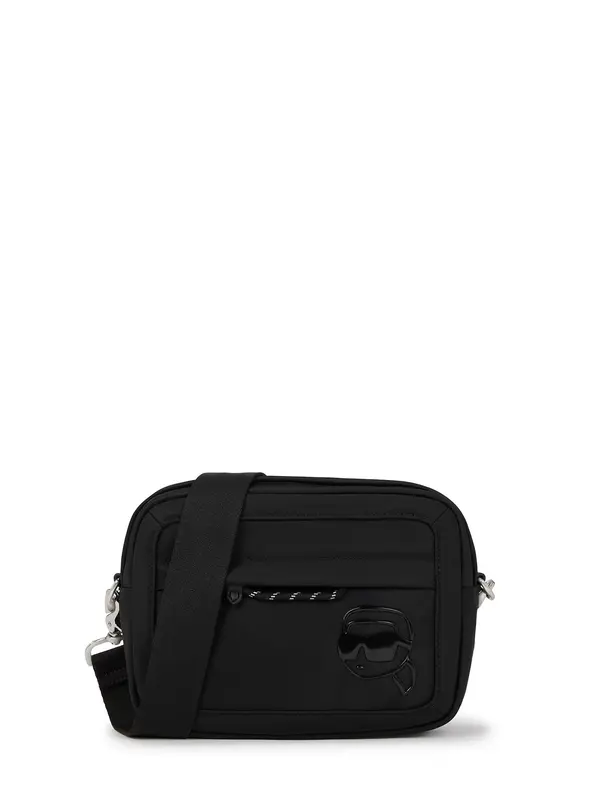 Karl Lagerfeld Karl Lagerfeld Torba za čez ramo 'Ikon'  črna