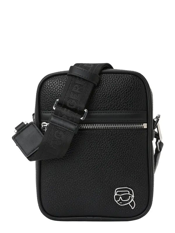 Karl Lagerfeld Karl Lagerfeld Torba za čez ramo 'IKON'  črna