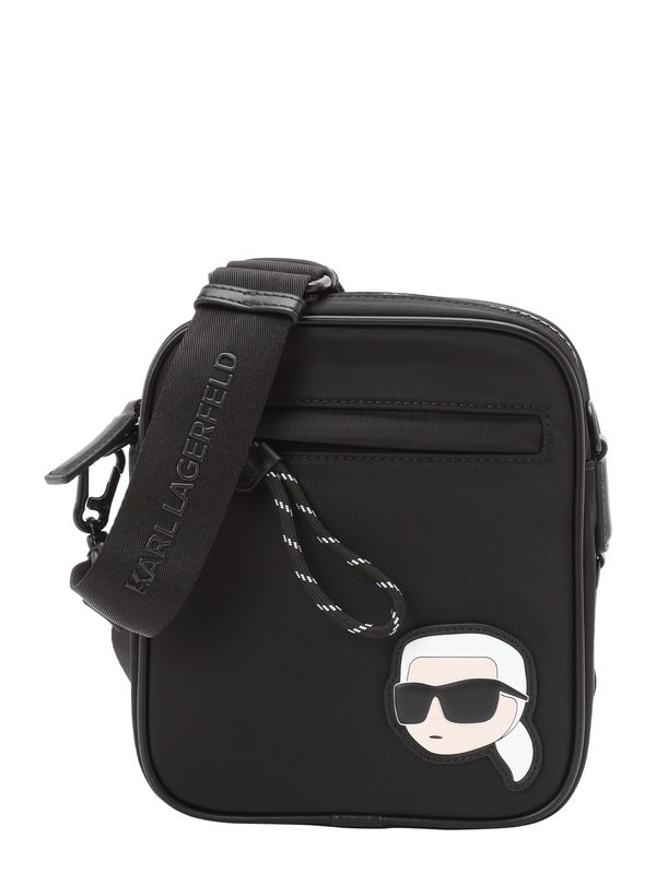 Karl Lagerfeld Karl Lagerfeld Torba za čez ramo 'IKON'  nude / črna / bela