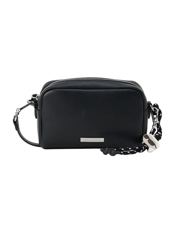 Karl Lagerfeld Karl Lagerfeld Torba za čez ramo 'IKON SMOOTH'  črna