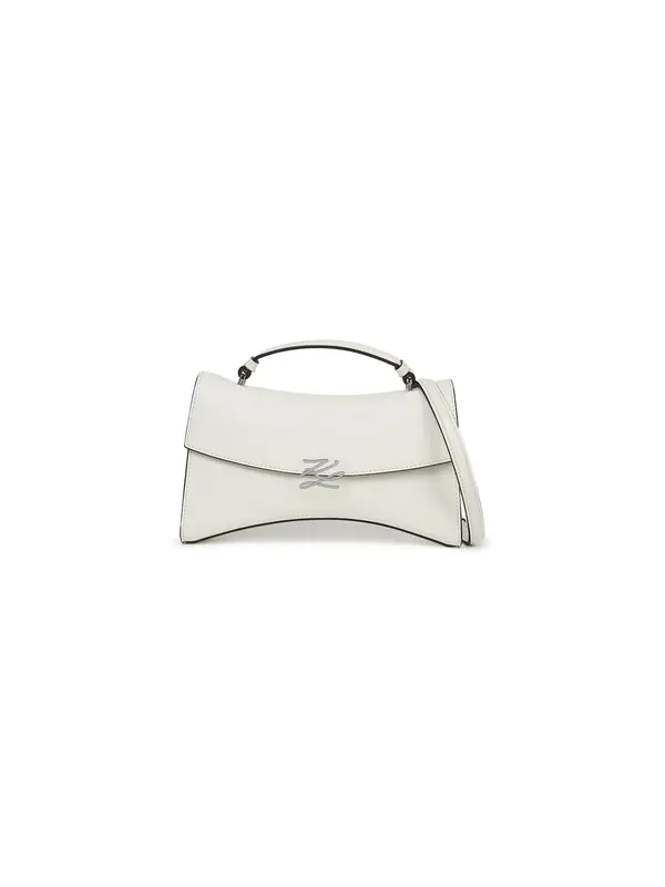 Karl Lagerfeld Karl Lagerfeld Torba za čez ramo 'K/Autograph'  bela