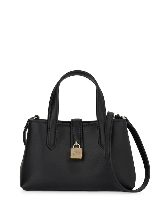 Karl Lagerfeld Karl Lagerfeld Torba za čez ramo ' K/Autograph Mini-Umhängetasche mit Vorhängeschloss '  črna
