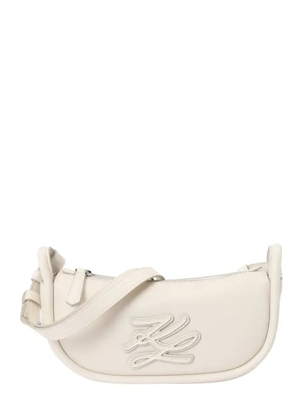 Karl Lagerfeld Karl Lagerfeld Torba za čez ramo 'K/AUTOGRAPH'  off-bela