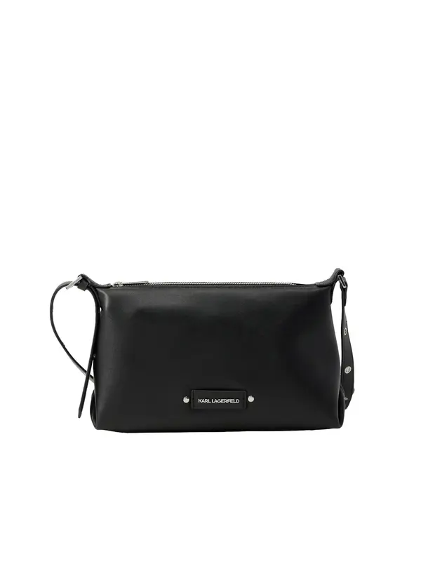 Karl Lagerfeld Karl Lagerfeld Torba za čez ramo 'K/EYELETS'  črna