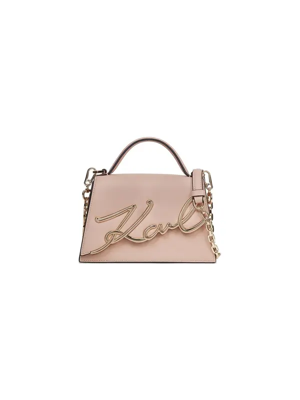 Karl Lagerfeld Karl Lagerfeld Torba za čez ramo 'K/Signature'  staro roza