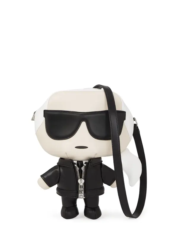Karl Lagerfeld Karl Lagerfeld Torba za čez ramo  nude / črna / bela