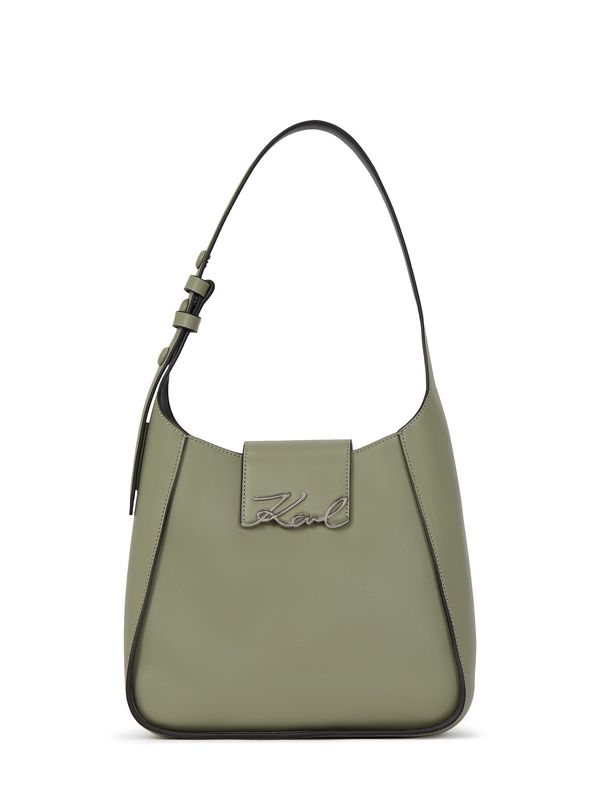 Karl Lagerfeld Karl Lagerfeld Torba za čez ramo  pastelno zelena / srebrna