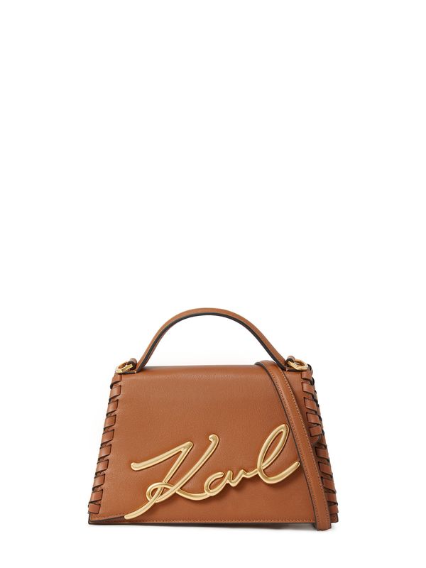 Karl Lagerfeld Karl Lagerfeld Torba za čez ramo  rjava / zlata