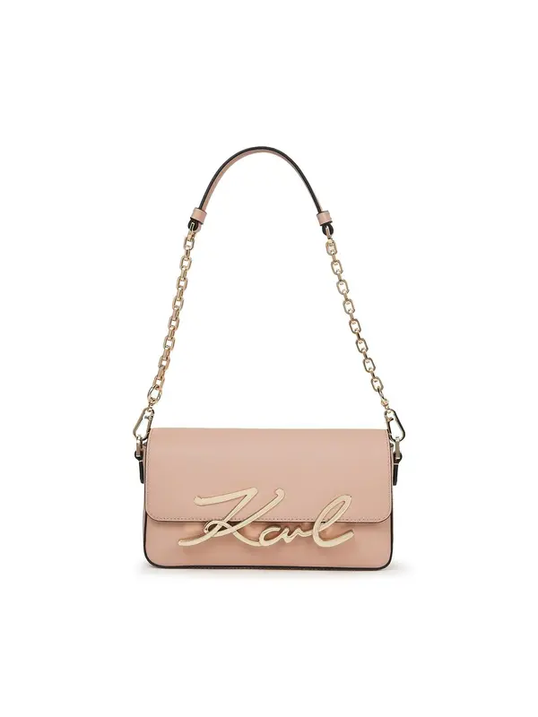 Karl Lagerfeld Karl Lagerfeld Torba za čez ramo  staro roza