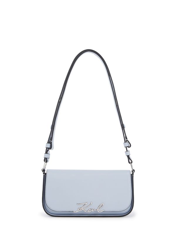 Karl Lagerfeld Karl Lagerfeld Torba za čez ramo  svetlo modra / srebrna