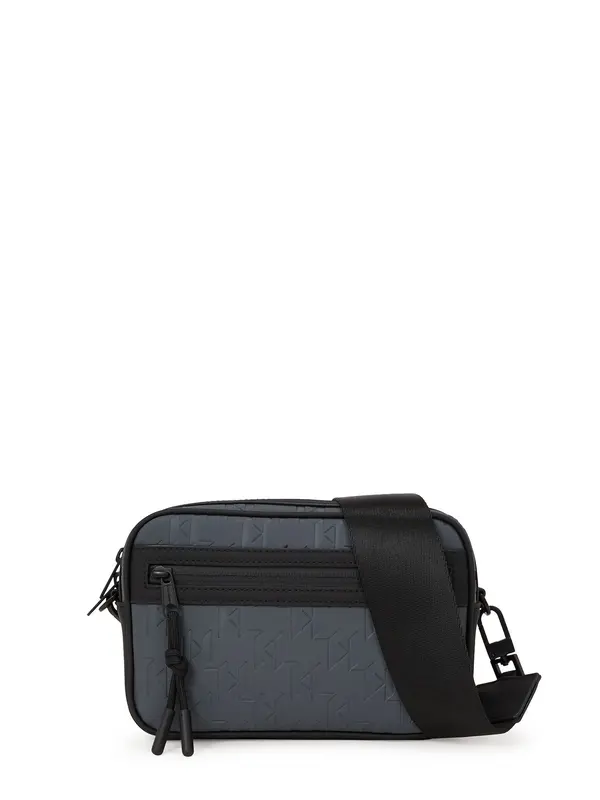 Karl Lagerfeld Karl Lagerfeld Torba za čez ramo  temno siva