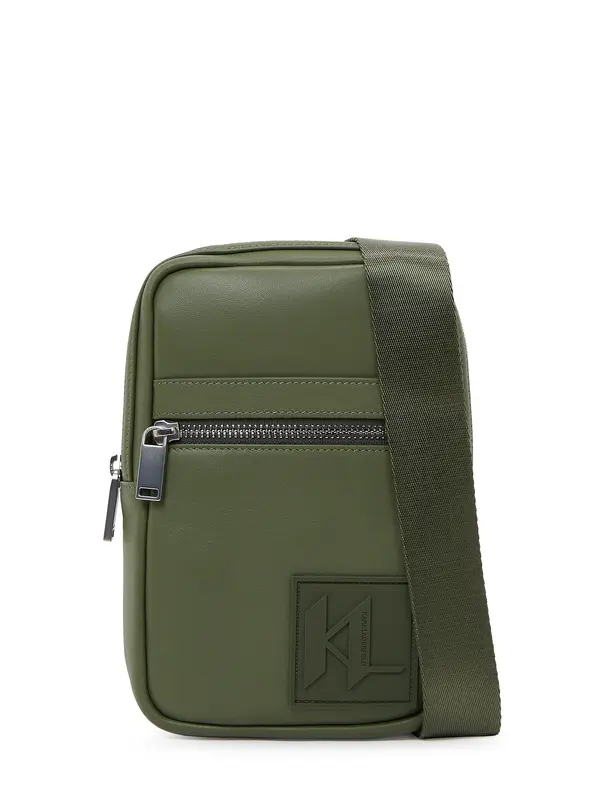 Karl Lagerfeld Karl Lagerfeld Torba za čez ramo  temno zelena