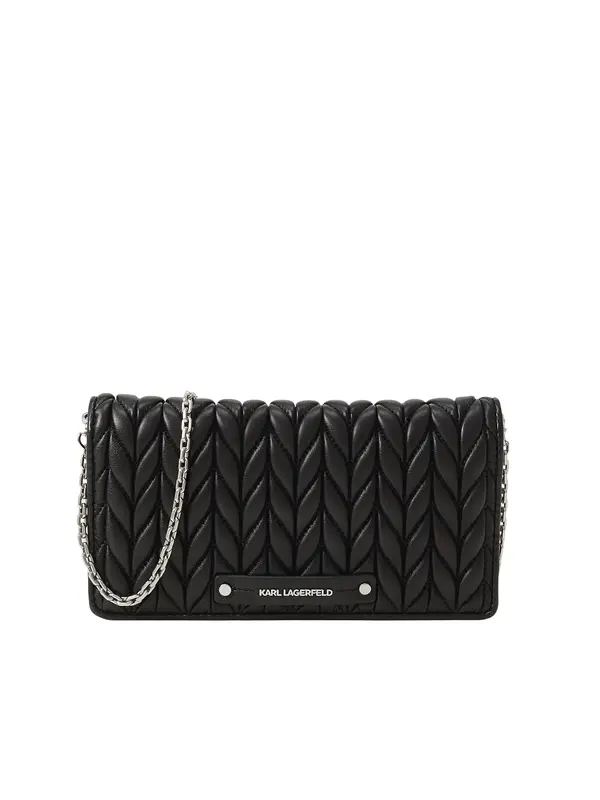 Karl Lagerfeld Karl Lagerfeld Torba za čez ramo 'WEAVE'  črna