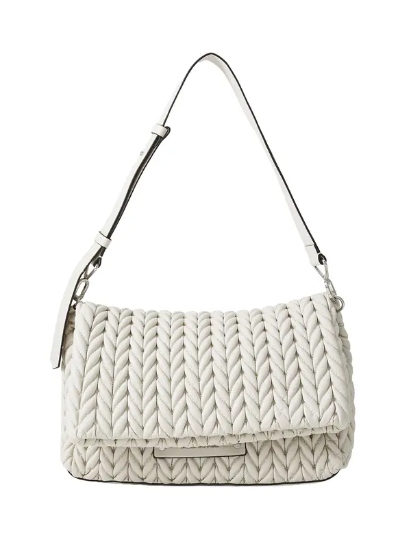Karl Lagerfeld Karl Lagerfeld Torba za čez ramo 'WEAVE'  siva