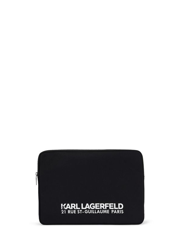Karl Lagerfeld Karl Lagerfeld Torbe za prenosnik  črna / bela