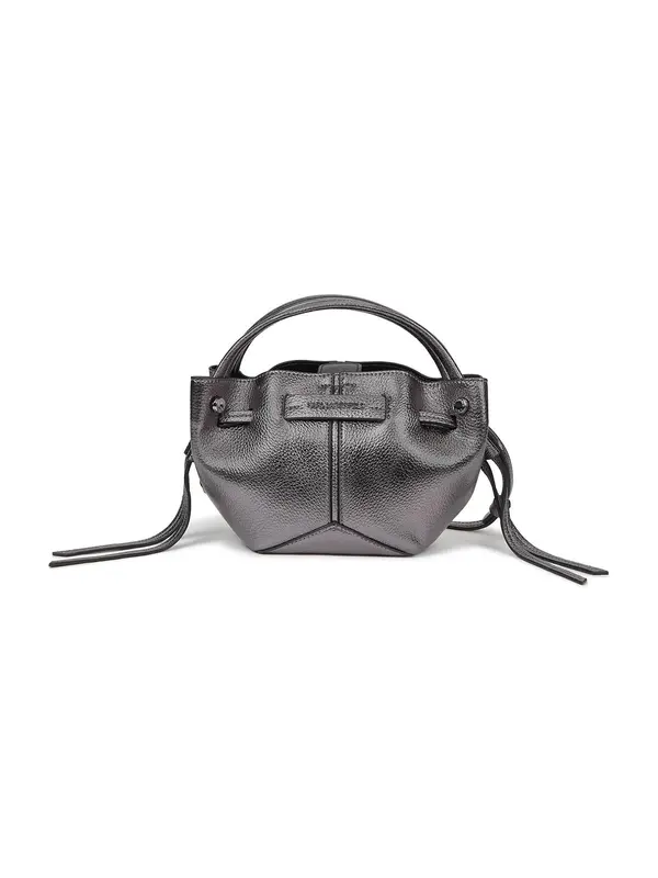 Karl Lagerfeld Karl Lagerfeld Vrečasta torba 'K/Pierced'  temno siva