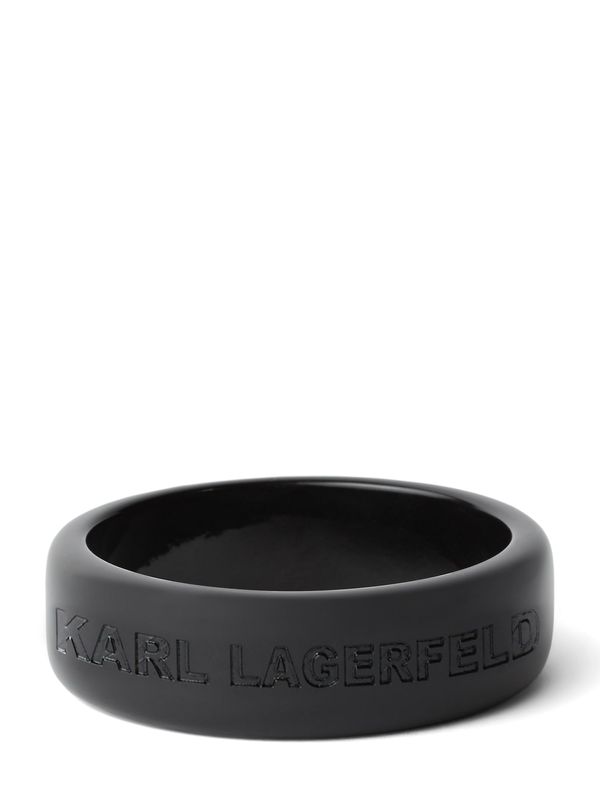 Karl Lagerfeld Karl Lagerfeld Zapestnica 'Essential'  črna