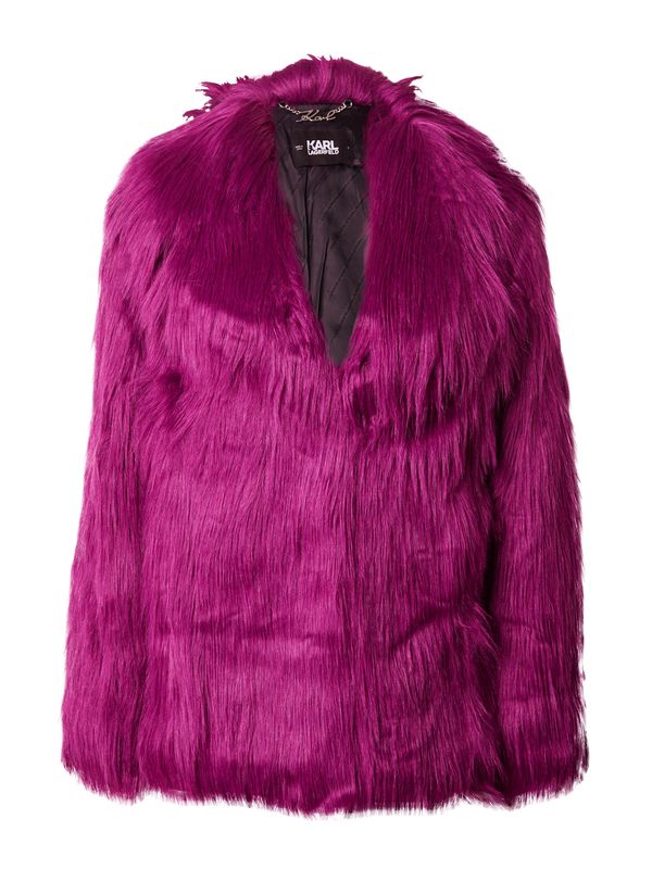 Karl Lagerfeld Karl Lagerfeld Zimska jakna  temno roza