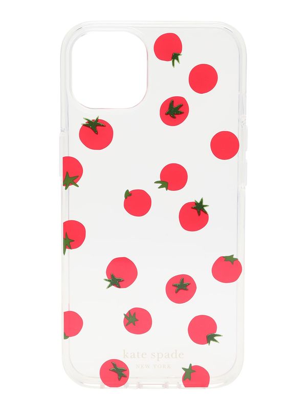 Kate Spade Kate Spade Etui za telefon  temno zelena / rdeča / transparentna