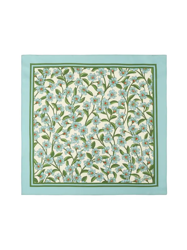 Kate Spade Kate Spade Ruta 'Springtime Ditsy'  kremna / turkizna / zelena
